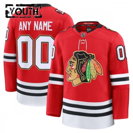Lasten NHL Chicago Blackhawks Pelipaita Custom 2025-26 Fanatics Centennial Premium Punainen Lasten NHL Chicago Blackhawks Pelipaita Custom 2025-26 Fanatics Centennial Premium Punainen